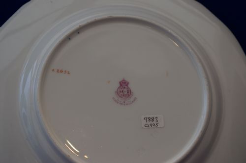 ROYAL WORCESTER DESSERT PLATE - ADDITIONAL PHOTO 2