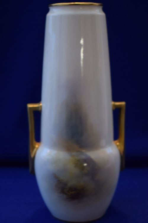 ROYAL WORCESTER VASE DECORATED SHEEP BY HARRY DAVIS - ADDITIONAL PHOTO 2