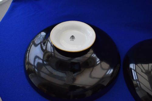 ROYAL WORCESTER PAIR OF PAINTED FRUIT FLOATING FLOWER BOWLS BY H AYRTON - ADDITIONAL PHOTO 6