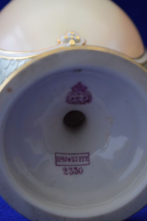 ROYAL WORCESTER PAIR OF LARGE ARTIST SIGNED FLORAL VASES - ADDITIONAL PHOTO 10