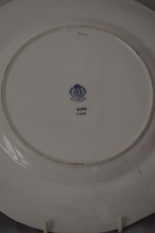 ROYAL WORCESTER PAINTED FRUIT LARGE SIZE PLATE SIGNED HH PRICE - ADDITIONAL PHOTO 1