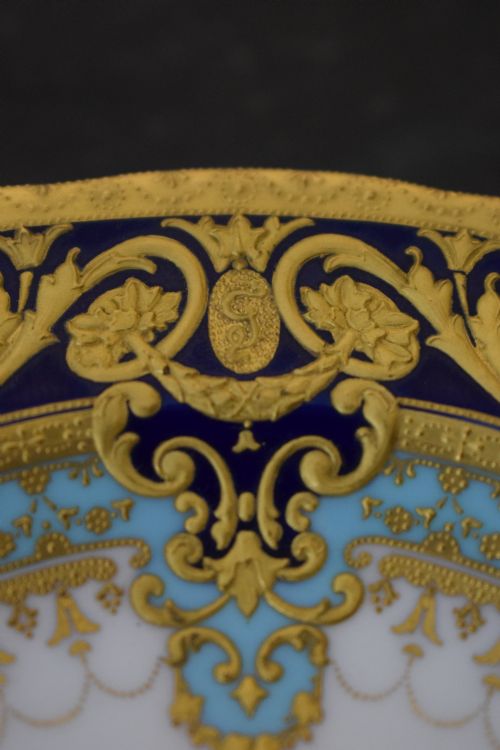 ROYAL CROWN DERBY BON BON DISH FROM THE JUDGE GARY SERVICE - ADDITIONAL PHOTO 4