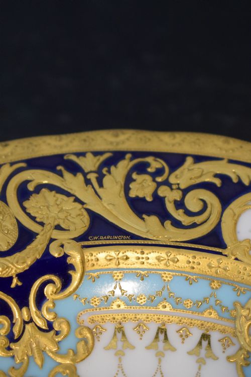 ROYAL CROWN DERBY PUDDING BOWL FROM THE JUDGE GARY SERVICE - ADDITIONAL PHOTO 4