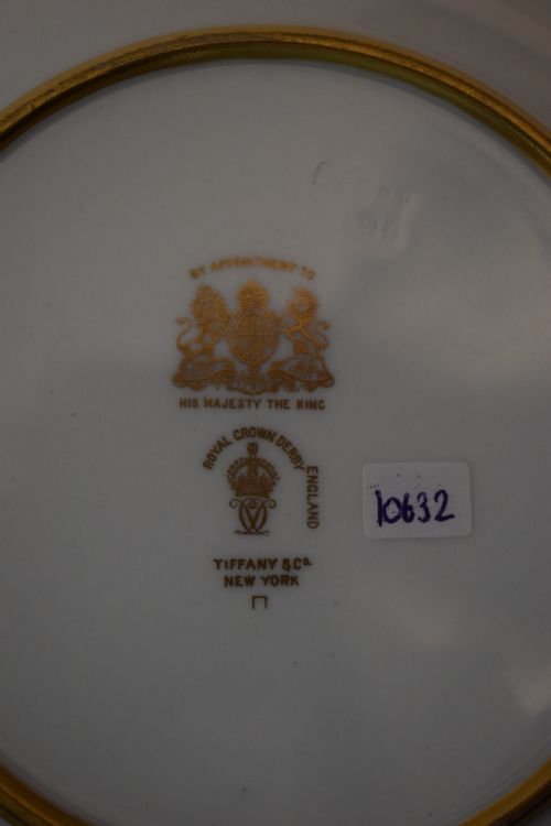 ROYAL CROWN DERBY PUDDING BOWL FROM THE JUDGE GARY SERVICE - ADDITIONAL PHOTO 2