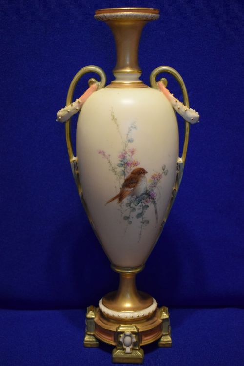 ROYAL WORCESTER VASE BY C BALDWYN - ADDITIONAL PHOTO 1