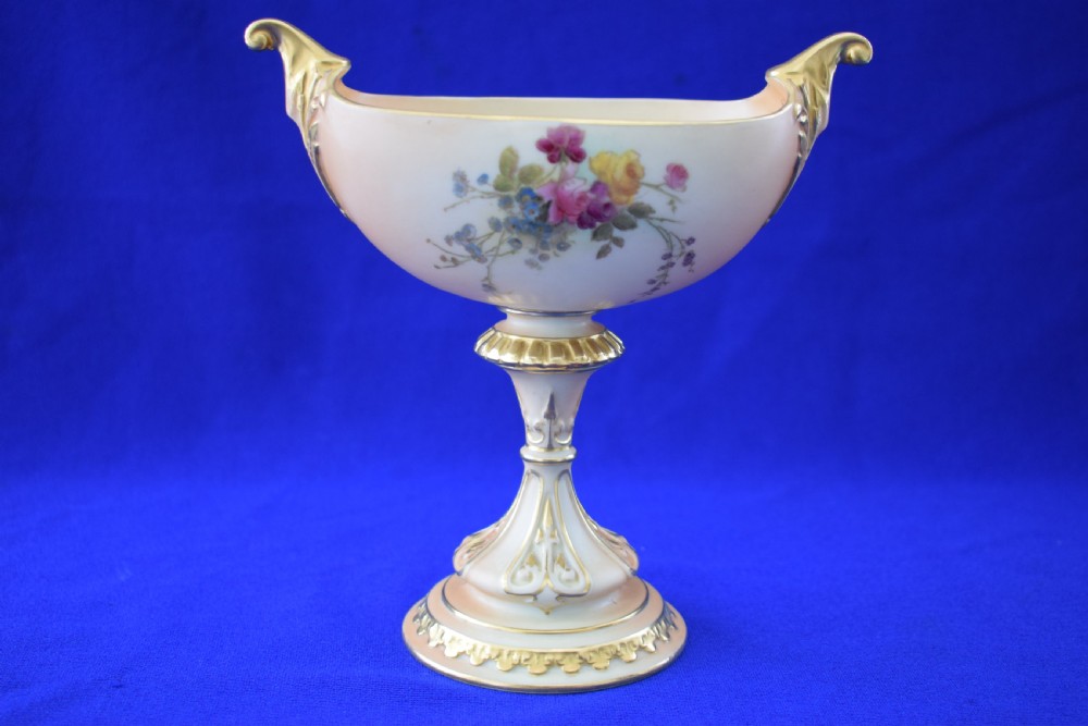Royal Worcester blush ivory Centrepiece View II