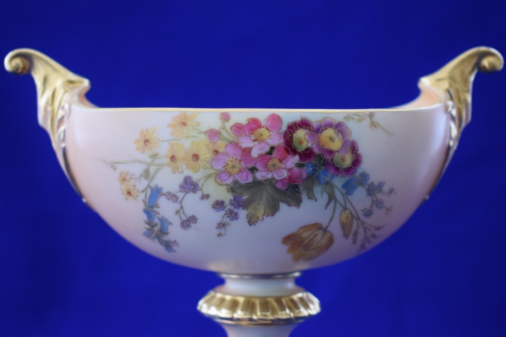 Royal Worcester blush ivory Centrepiece View III