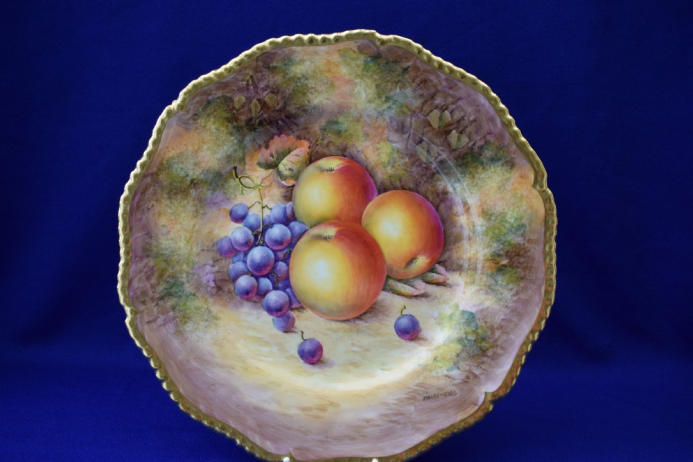 Royal Worcester rope edge dinner plate 10.75