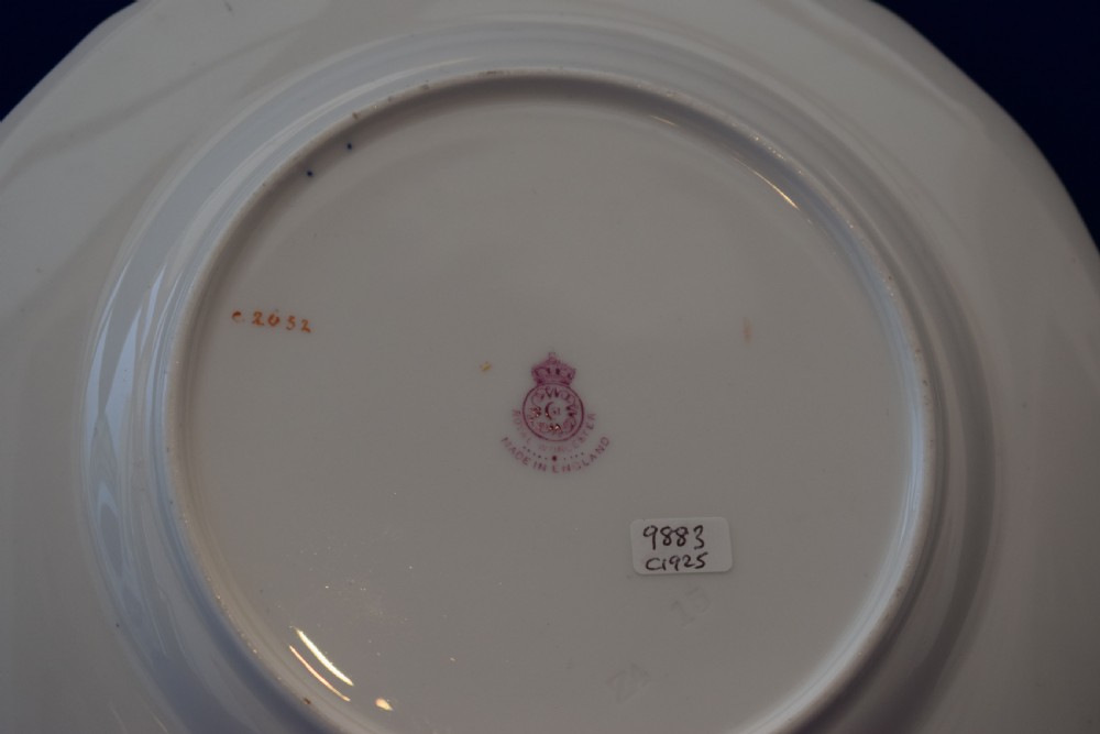 Royal Worcester dessert plate View III