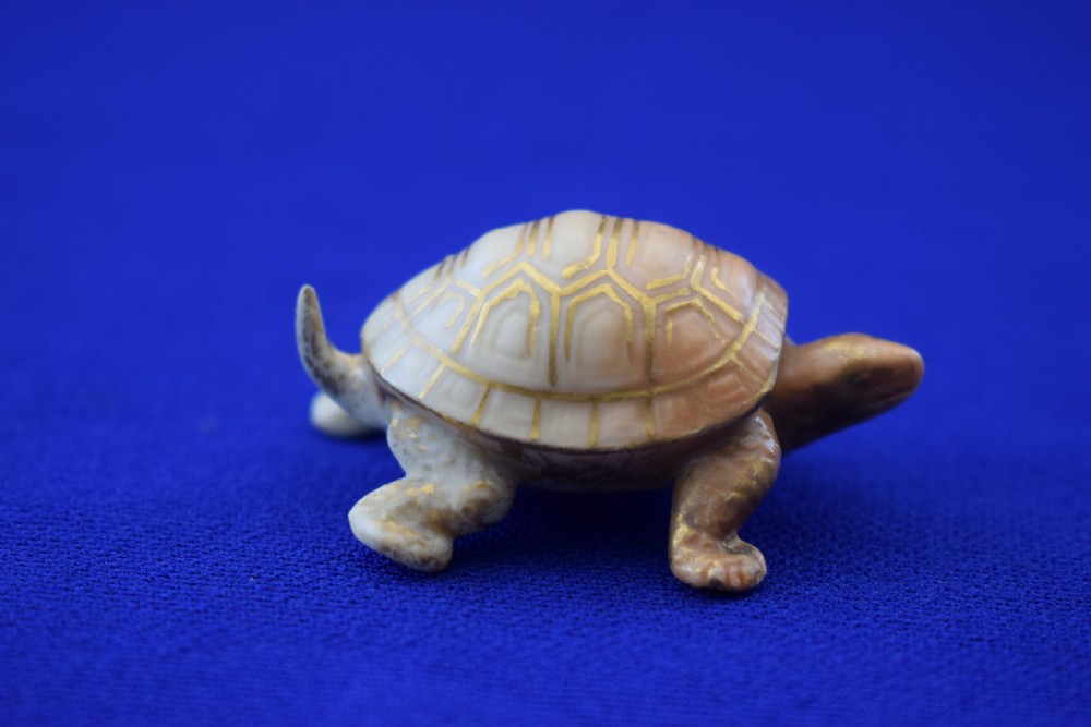 Royal Worcester miniature tortoise View II