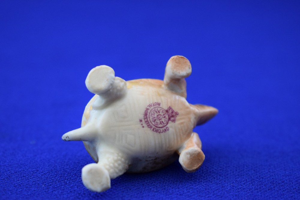 Royal Worcester miniature tortoise View III