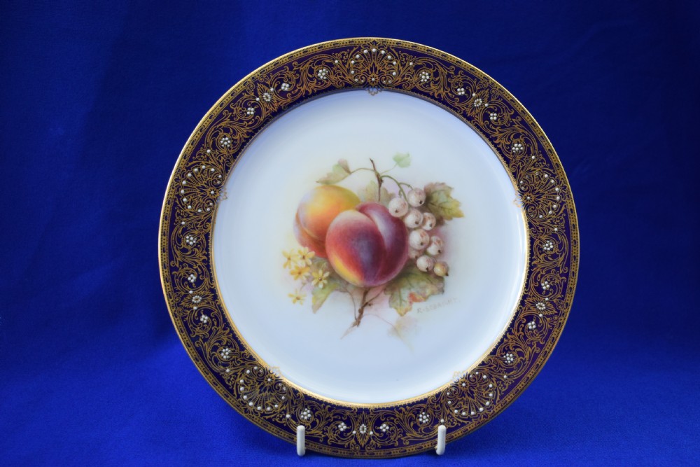 Royal Worcester cabinet plate by Richard Sebright