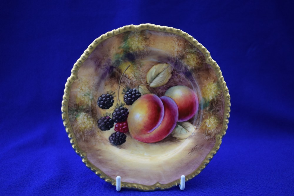 Royal Worcester painted fruit 6