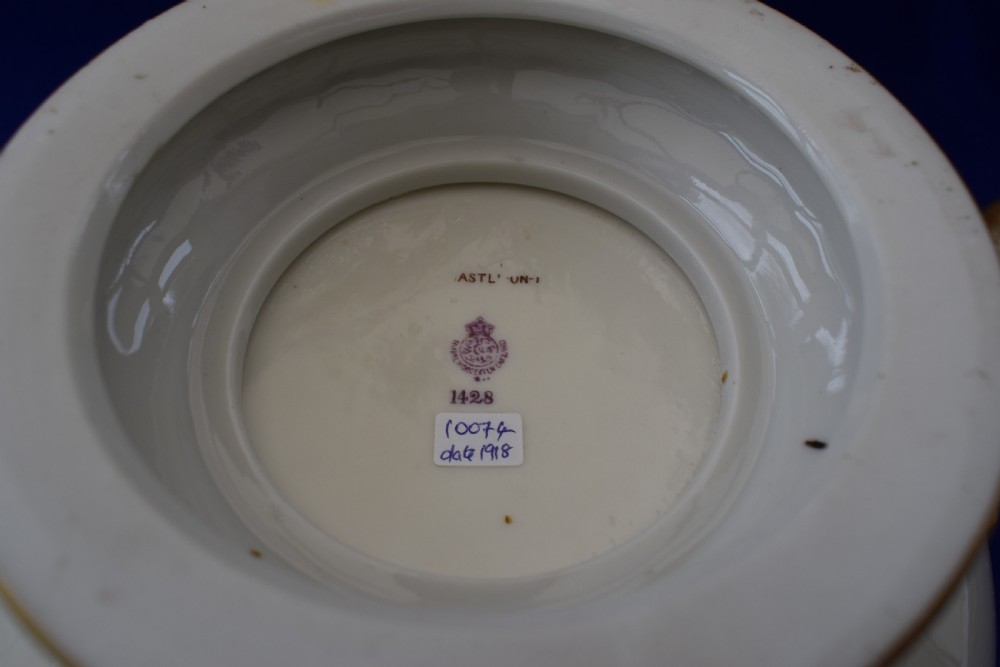 Royal Worcester painted fruit Bow vase, early pink mark period View VI