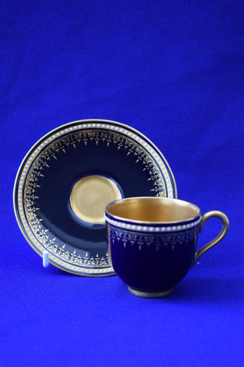 Royal Worcester demi tasse coffee cup and saucer