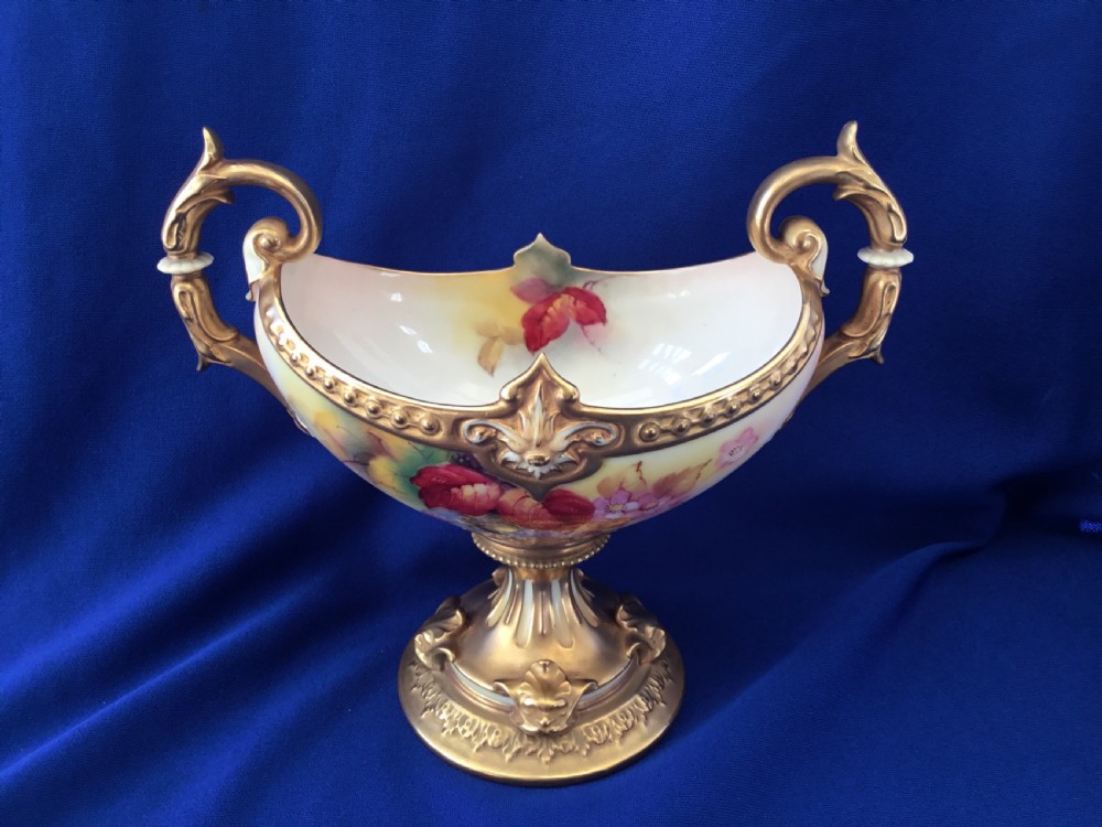 Royal Worcester centrepiece by Kitty Blake View III