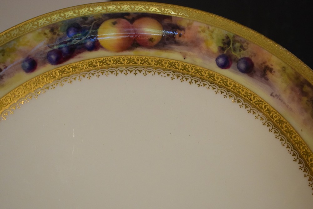 Royal Worcester miniature tea set on tray View V