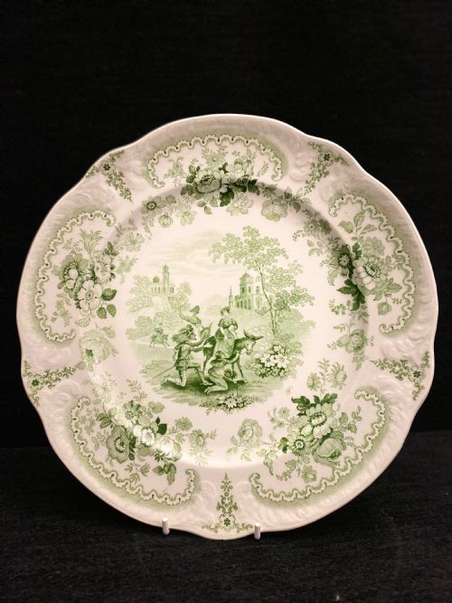 BRAMELD TRANSFER PRINTED DON QUIXOTE SOUP PLATES SET OF 14 1820S - ADDITIONAL PHOTO 1
