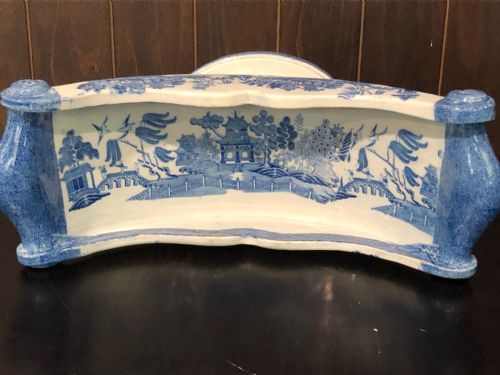 STAFFORDSHIRE WILLOW STILTON CHEESE WHEEL 1840 - ADDITIONAL PHOTO 1