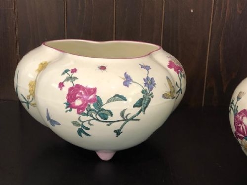 UNUSUAL PAIR OF GIEN FAIENCE JARDINIERES 188090 - ADDITIONAL PHOTO 4