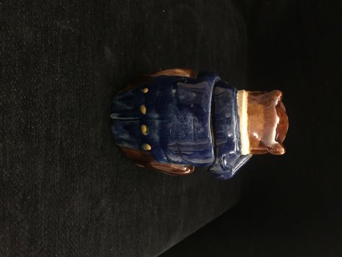 FRENCH MAJOLICA BULLDOG TOBACCO JAR 18701880 - ADDITIONAL PHOTO 1