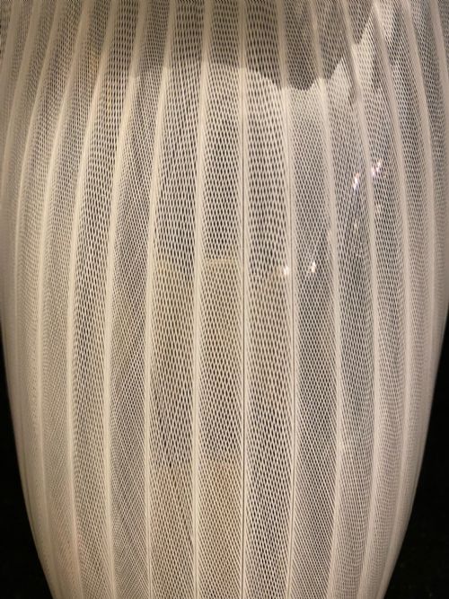 RARE PAIR OF ITALIAN GLASS WALL LAMPS 1920 - ADDITIONAL PHOTO 4