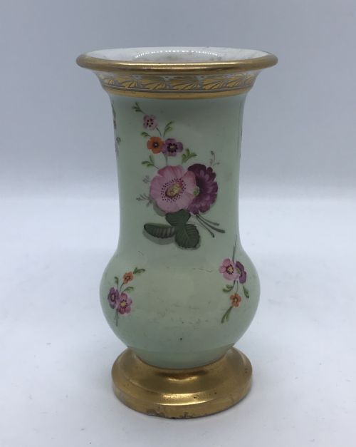 wonderful masons ironstone vase with gilt 1820 - CATEGORY: ANTIQUE VASES - DATED REGENCY