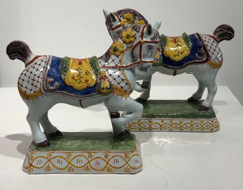 RARE DUTCH DELFT HORSES 17801820 - ADDITIONAL PHOTO 4