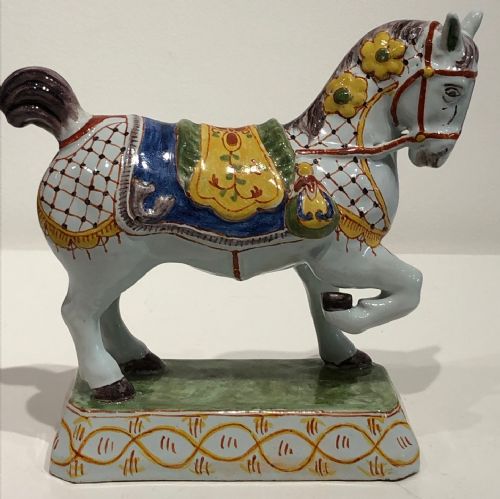 RARE DUTCH DELFT HORSES 17801820 - ADDITIONAL PHOTO 5
