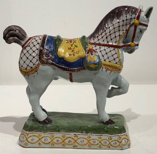 RARE DUTCH DELFT HORSES 17801820 - ADDITIONAL PHOTO 6