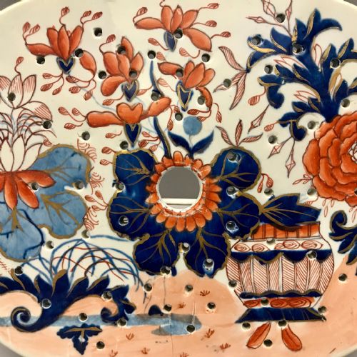 MASONS IRONSTONE DRAINER IN JAPAN PATTERN 18131820 - ADDITIONAL PHOTO 2