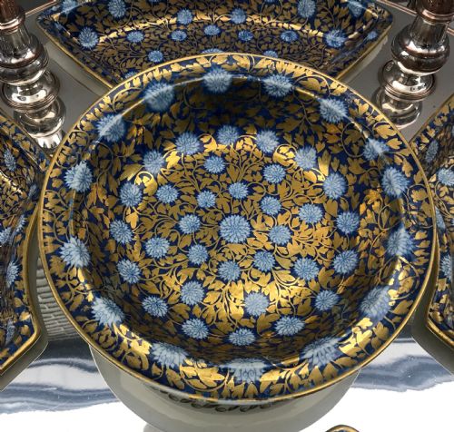 RARE COALPORT PORCELAIN SUPPER SET WITH LAZY SUSAN 18151820 - ADDITIONAL PHOTO 5