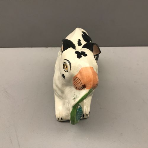RARE STAFFORDSHIRE RABBIT 18401850 - ADDITIONAL PHOTO 2