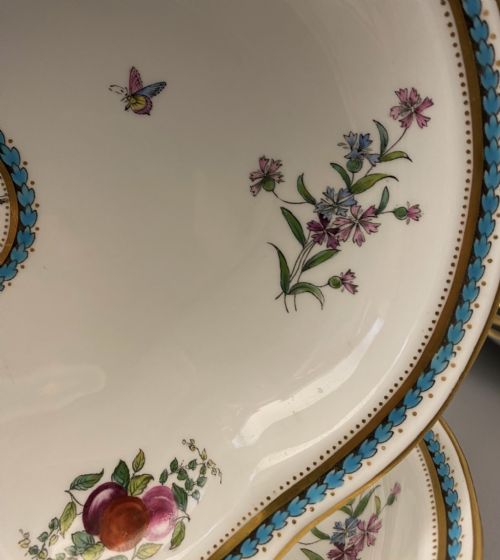 SPODE DESSERT SERVICE 1900 - ADDITIONAL PHOTO 4