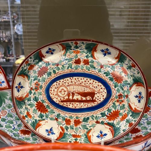 RARE MINTON CRAZY COW PATTERN DESSERT SERVICE 18051820 - ADDITIONAL PHOTO 2