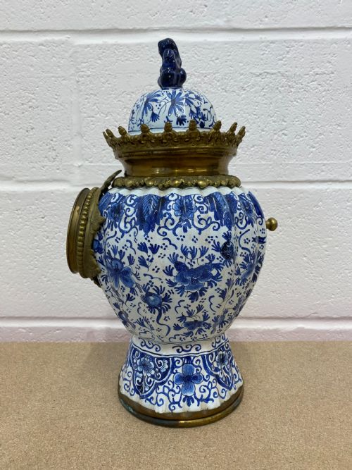 DELFT CLOCK WITH LID - ADDITIONAL PHOTO 1