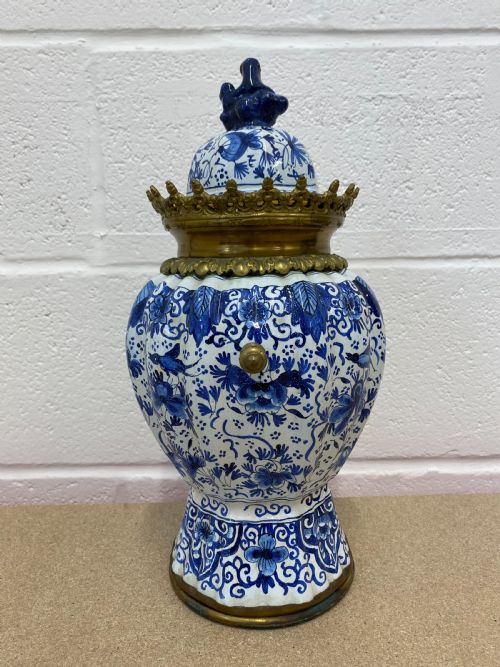 DELFT CLOCK WITH LID - ADDITIONAL PHOTO 2