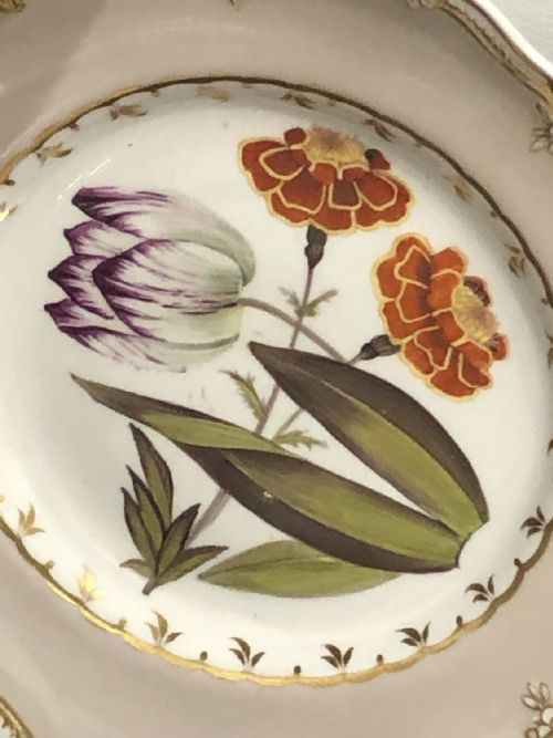 AN EXCEPTIONAL SPODE FELSPAR PORCELAIN DESSERT SERVICE CIRCA 1825 - ADDITIONAL PHOTO 10