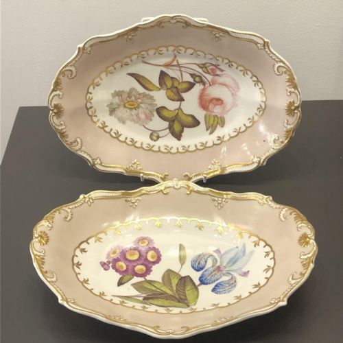 AN EXCEPTIONAL SPODE FELSPAR PORCELAIN DESSERT SERVICE CIRCA 1825 - ADDITIONAL PHOTO 14