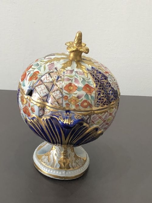 RARE MASONS MELON SHAPED DESSERT TUREEN 18131820 - ADDITIONAL PHOTO 4