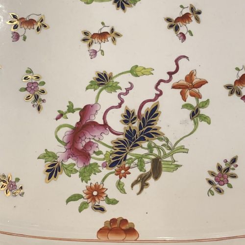 A RATHER LARGE MASON IRONSTONE PLATTER CIRCA 1840 - ADDITIONAL PHOTO 2