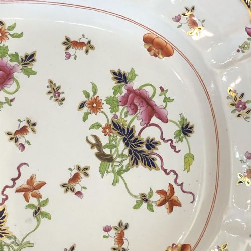 A RATHER LARGE MASON IRONSTONE PLATTER CIRCA 1840 - ADDITIONAL PHOTO 3