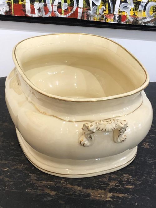 MINTON DRABWARE FOOT BATH CIRCA 1840 - ADDITIONAL PHOTO 2