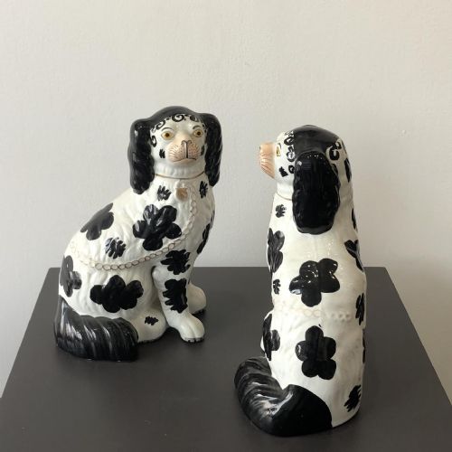PR OF DISRAELI STAFFORDSHIRE DOGS 1860 - ADDITIONAL PHOTO 3