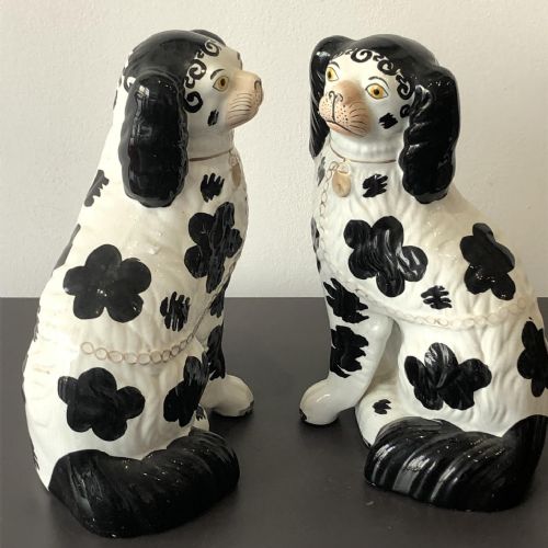 PR OF DISRAELI STAFFORDSHIRE DOGS 1860 - ADDITIONAL PHOTO 4