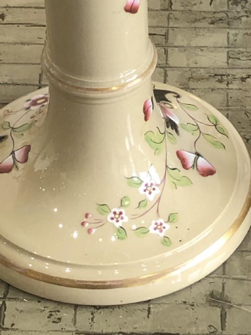 A PAIR OF DRAB WARE CANDLESTICKS CIRCA 1845 - ADDITIONAL PHOTO 3