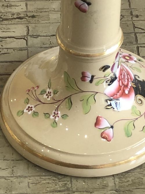 A PAIR OF DRAB WARE CANDLESTICKS CIRCA 1845 - ADDITIONAL PHOTO 4
