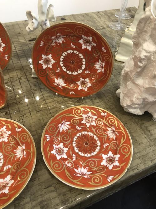 COALPORT PORCELAIN PART DESSERT SERVICE 1810 - ADDITIONAL PHOTO 8