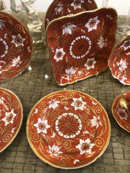 COALPORT PORCELAIN PART DESSERT SERVICE 1810 - ADDITIONAL PHOTO 10