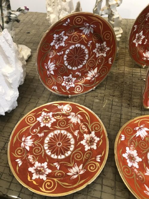 COALPORT PORCELAIN PART DESSERT SERVICE 1810 - ADDITIONAL PHOTO 11